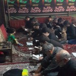 مراسم شب عاشورا مسجد حسینیه انصار المهدی عج